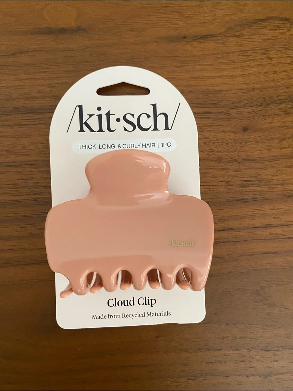 Kitsch Cloud Clip Large – Rosewood Pink Hair Claw Clip